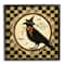 Stupell Industries All Hallow's Eve Halloween Crow Framed Giclee Art
